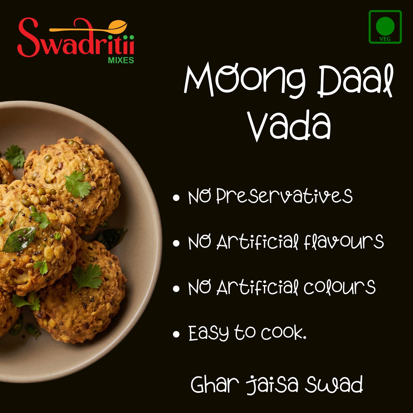 Moong Dal Vada